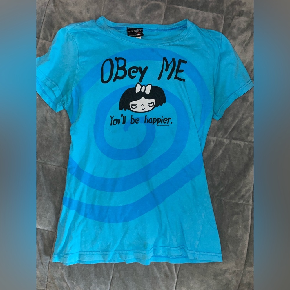 Vintage y2k Meany doodles top